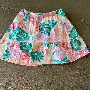 Jumping Beans Pink Orange Mini Skater Skirt